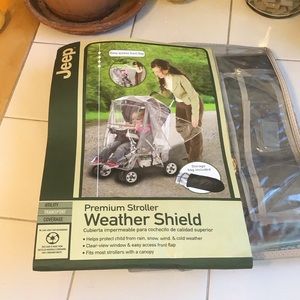 ‘JEEP’ Premium Stroller Weather Shield NWOT (#3)